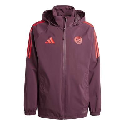 FC Bayern adidas Training Präsentationshose – Kastanienbraun Image