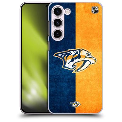Nashville Predators NHL Half Distressed Grafik Phone Case - Samsung Image