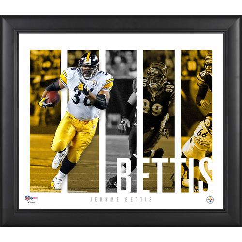 Jerome Bettis Pittsburgh Steelers Gerahmte 15