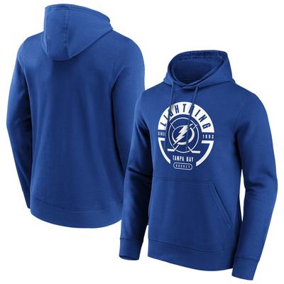 Tampa Bay Lightning Fanatics Branded Block Party Hoodie - Royal - Herren Image