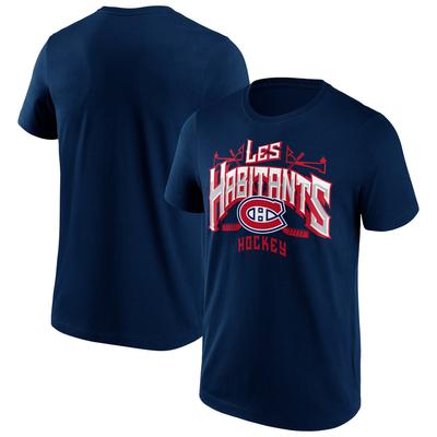 Montreal Canadiens Fanatics Branded Hometown Graphic T-Shirt – Navy – Herren Image