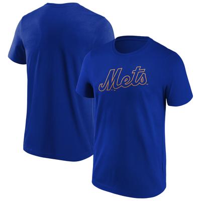 New York Mets Iconic Wordmark Graphic T-Shirt – Herren Image