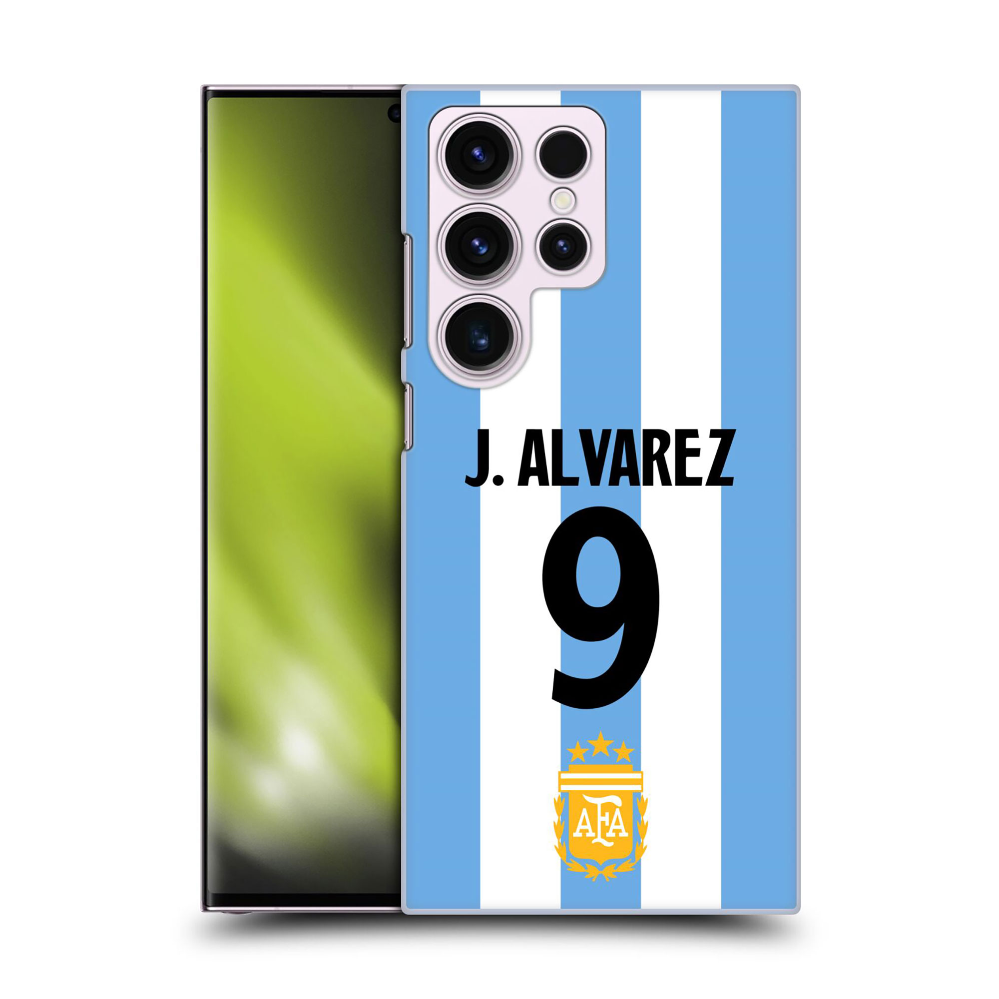 Argentinien Julian Alvarez Name und Number Phone Case - Samsung Image