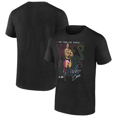 Wes Lee – Schwarzes „From the Ashes“-Tri-Blend-T-Shirt für Herren Image