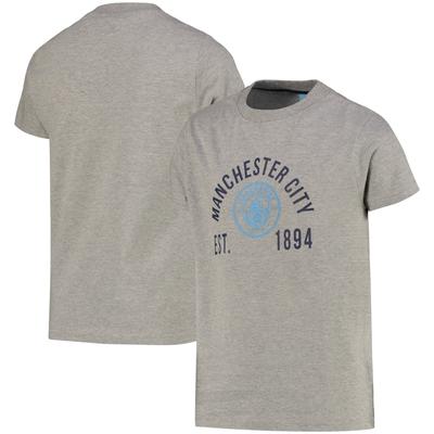 Manchester City Grafik T-Shirt - Grau - Kinder Image