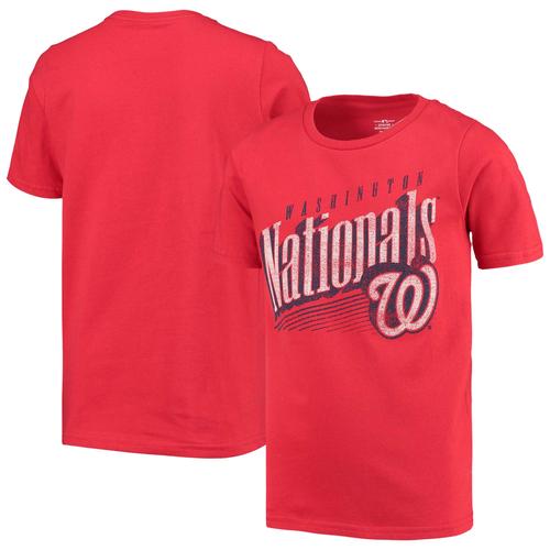 Rotes Jugend-T-Shirt „Washington Nationals Winning Streak“.