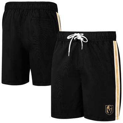 Schwarze Vegas Golden Knights Sand Beach Badeshorts von G-III Sports by Carl Banks für Herren Image