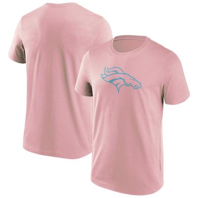 Denver Broncos Fashion Color Logo T-Shirt - Herren Image