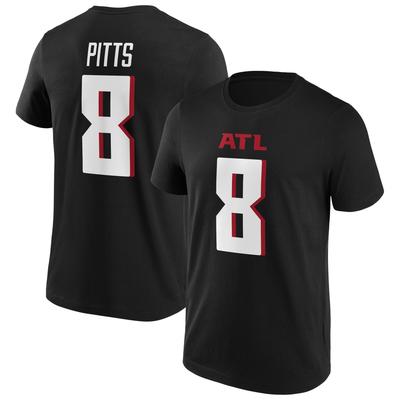 Atlanta Falcons Home Name & Nummer T-Shirt - Kyle Pitts - Herren Image