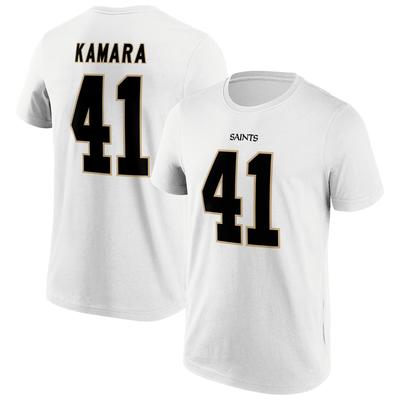New Orleans Saints Road Name & Number T-Shirt - Alvin Kamara - Herren Image