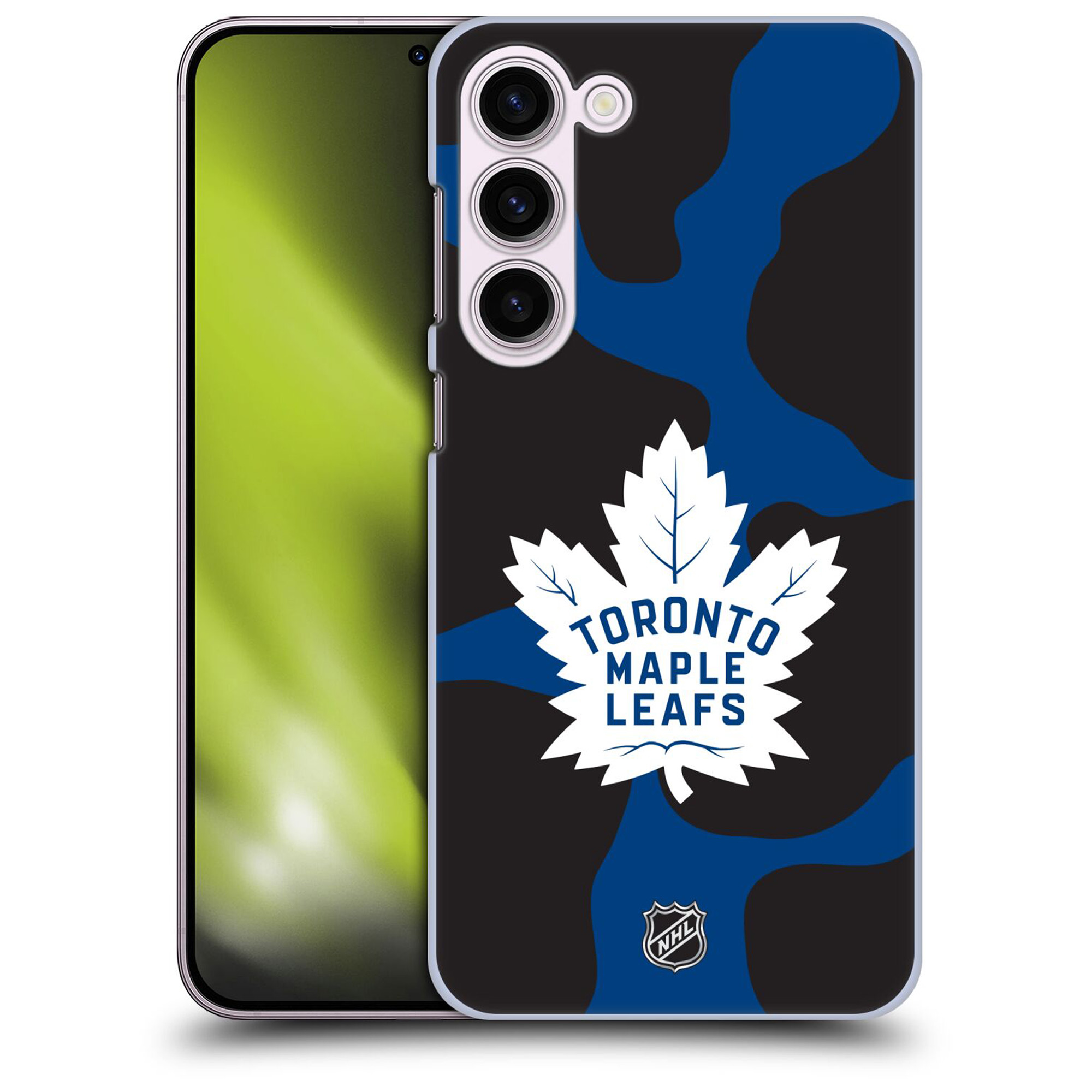 Toronto Maple Leafs NHL Cow Pattern Grafik Phone Case - Samsung Image