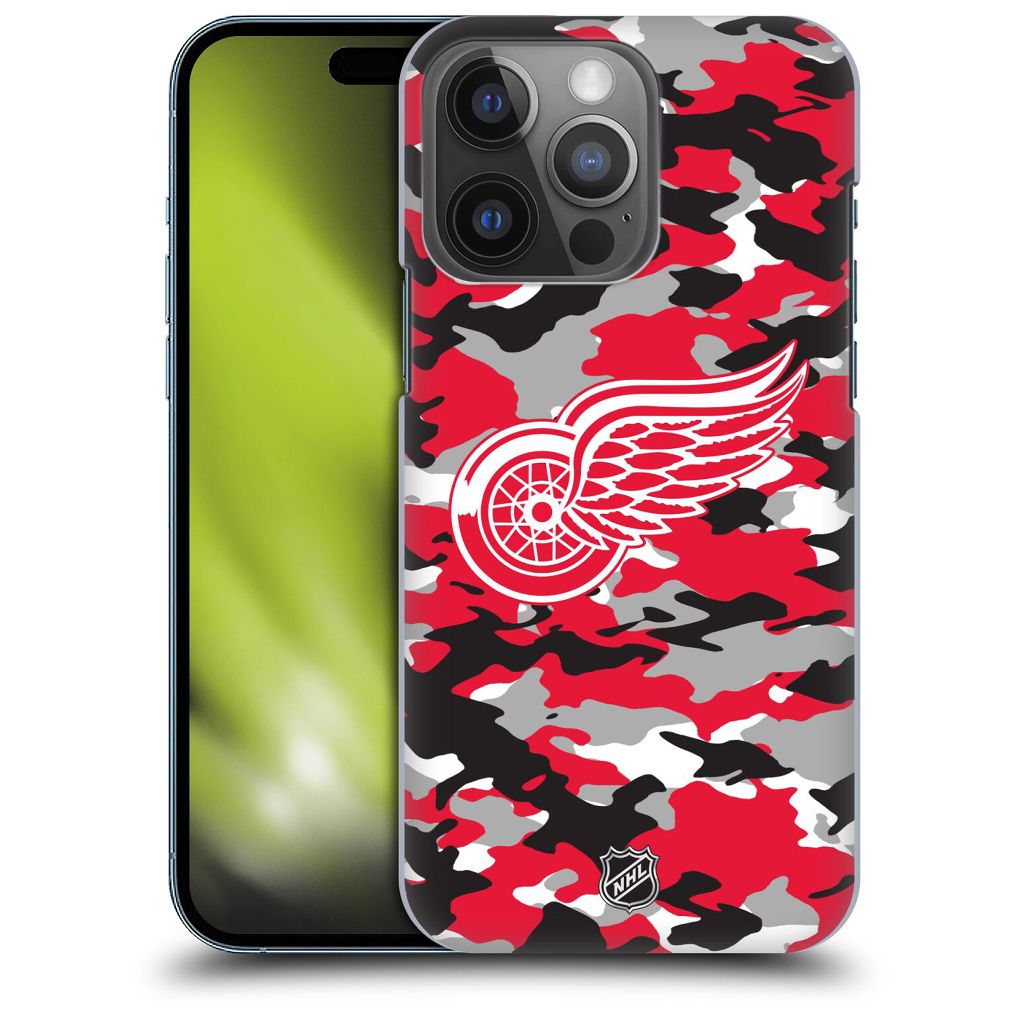 Detroit Red Wings NHL Camouflage Grafik Phone Case - iPhone Image