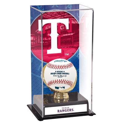 Sublimierte Vitrine mit Bild der Texas Rangers Image