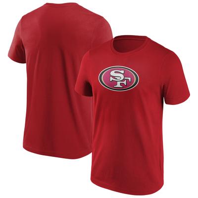 San Francisco 49ers T-Shirt mit Logo in Primärfarbe - Herren Image