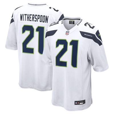 Seattle Seahawks Nike Game Auswärtstrikot - Weiß - Devon Witherspoon - Herren Image