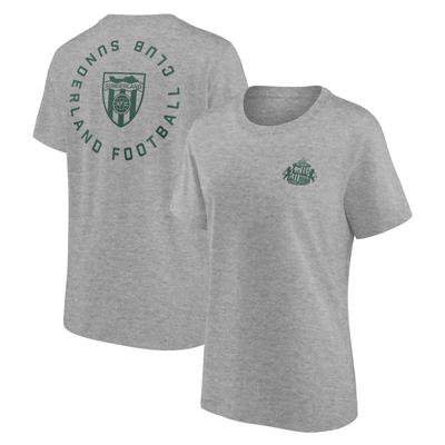 Sunderland Loop Grafik-T-Shirt – Sportgrau – Damen Image
