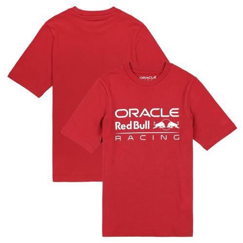 Red Bull Racing T-Shirt mit großem Logo – Rot – Kinder