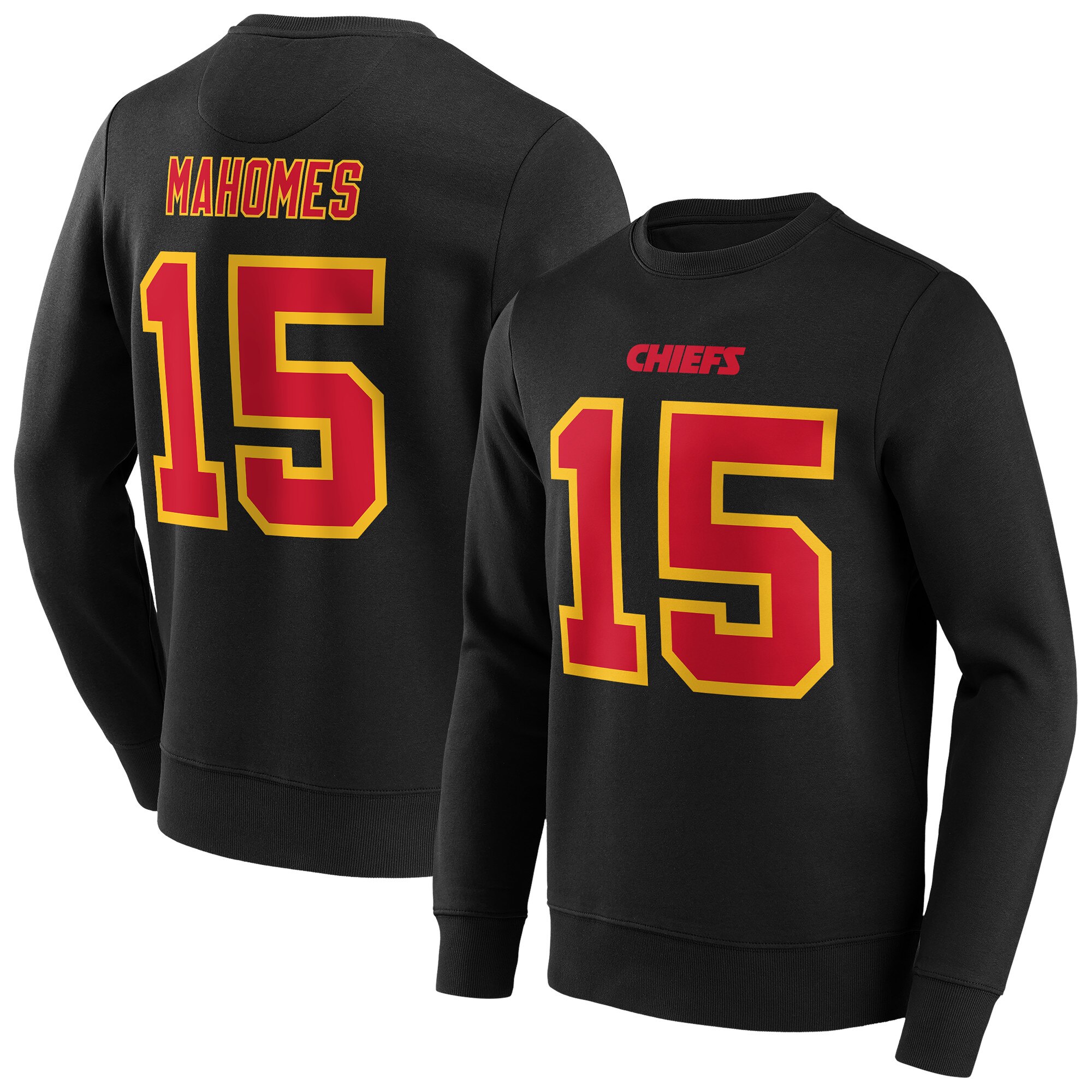 Kansas City Chiefs Crew-Sweatshirt mit alternativem Namen und Nummer - Patrick Mahomes - Herren Image