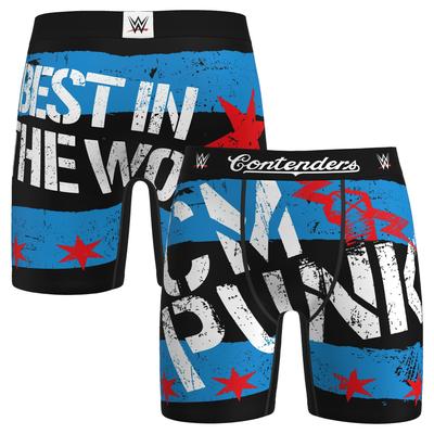 Contenders Clothing CM Punk Best in the World Boxershorts für Herren, Schwarz Image
