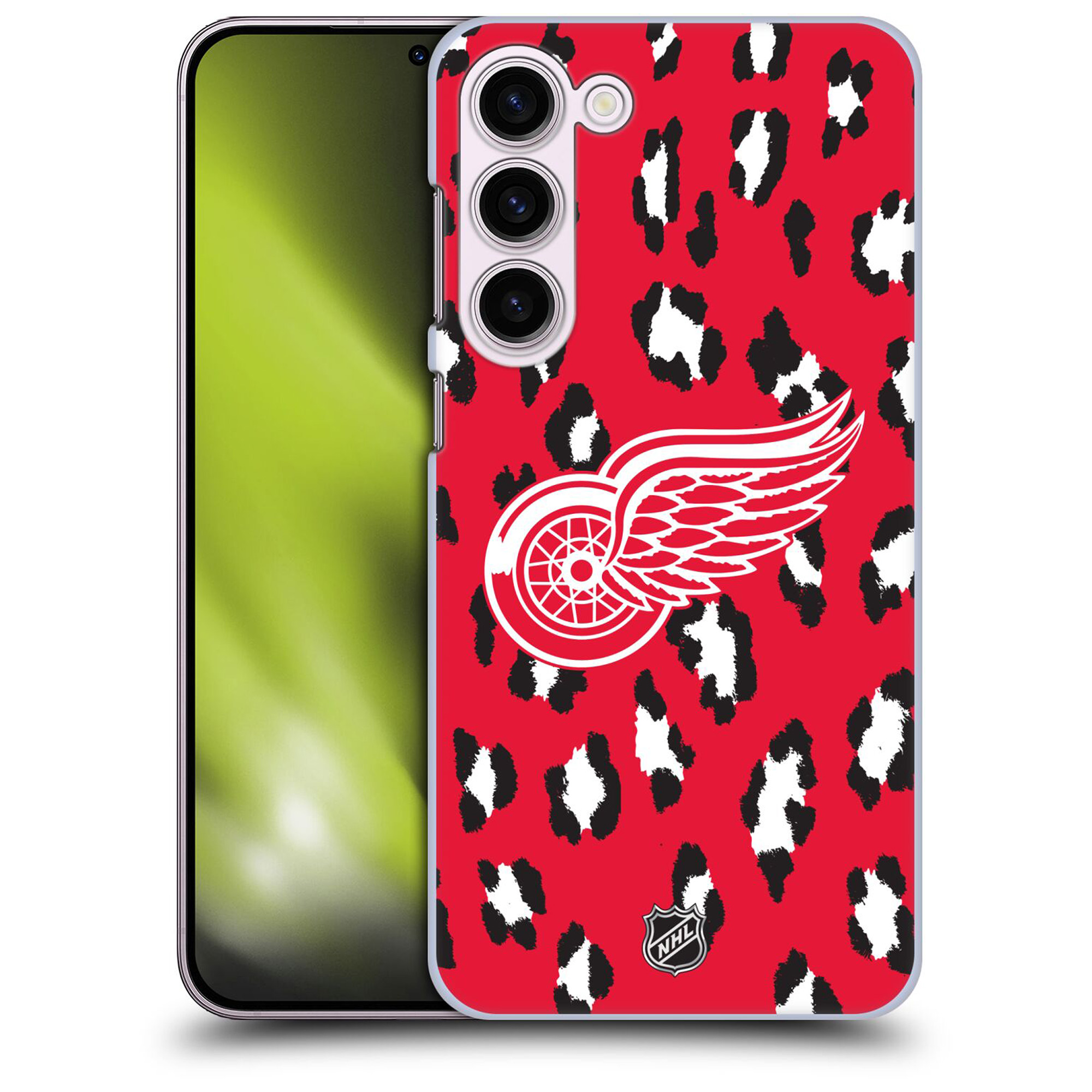 Detroit Red Wings NHL Leopard Grafik Phone Case - Samsung Image