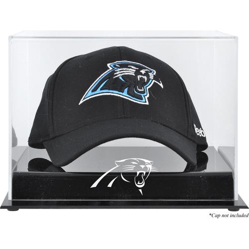 Acryl-Vitrine mit Logo der Carolina Panthers