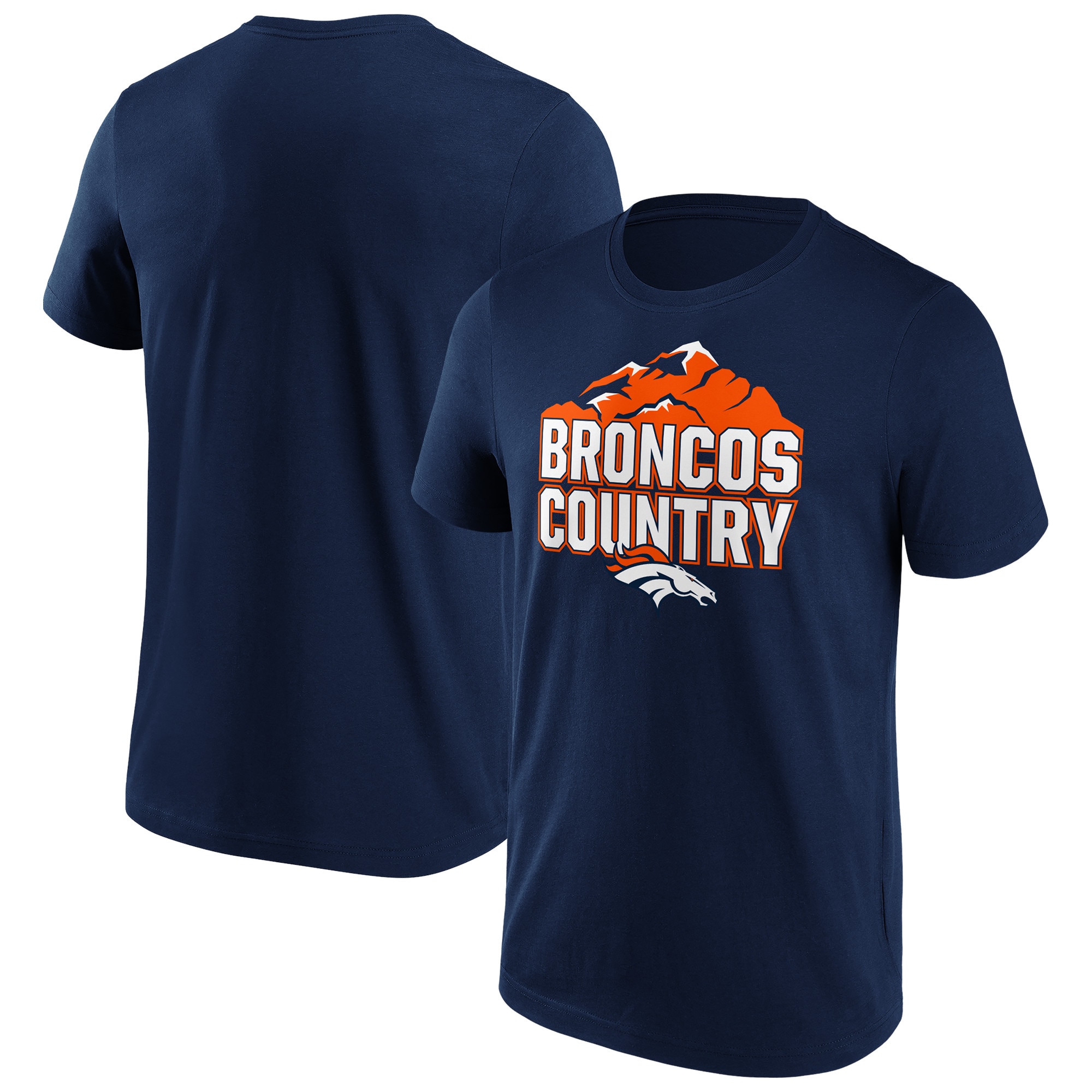 Denver Broncos 1st Down Iconic Hometown Grafik-T-Shirt - Herren Image