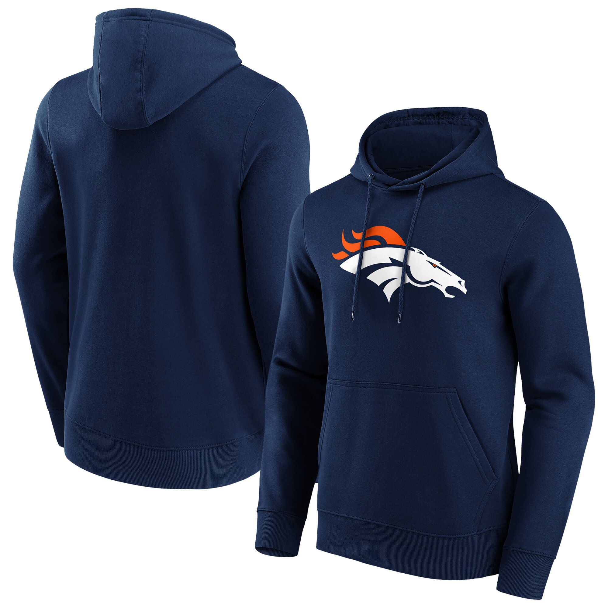 Denver Broncos Kapuzenpullover mit alternativem Farblogo - Herren - groß und groß Image