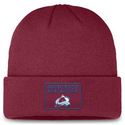 Colorado Avalanche Authentic Pro Rink Prime Beanie mit Bündchen Image