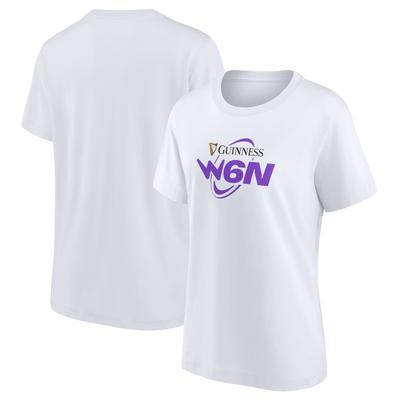 Guinness Damen Six Nations Logo T-Shirt – Weiß – Damen Image
