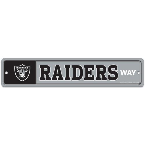 Straßenschild Las Vegas Raiders – 3,75h x 19b in