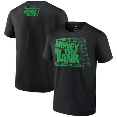 WWE Money In The Bank Ladder T-Shirt - Schwarz - Herren Image