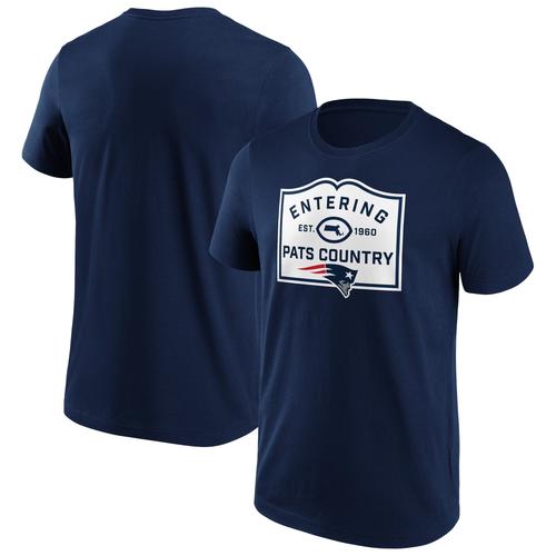 New England Patriots Hot Route Iconic Hometown Grafik T-Shirt - Herren