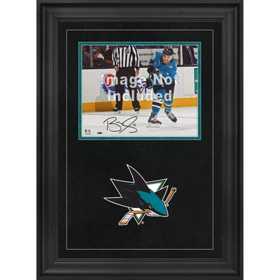 San Jose Sharks Deluxe-Fotorahmen im Querformat, 20,3 x 25,4 cm, mit Team-Logo Image