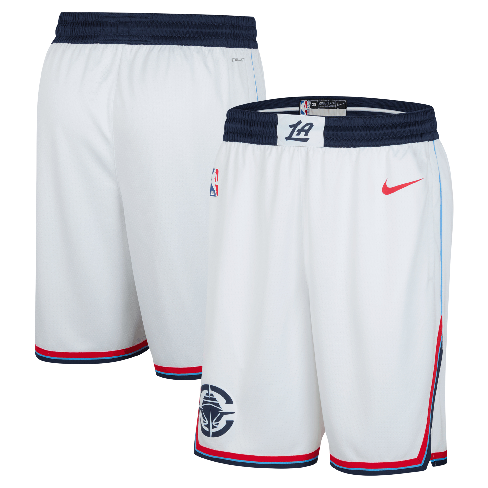Los Angeles Clippers Nike Replica Association Swingman Short – Herren Image