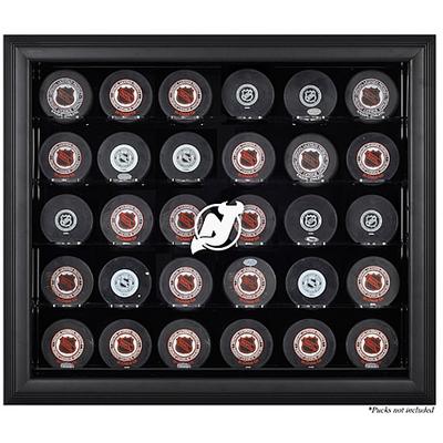 Schwarze Vitrine für 30 Pucks der New Jersey Devils Image