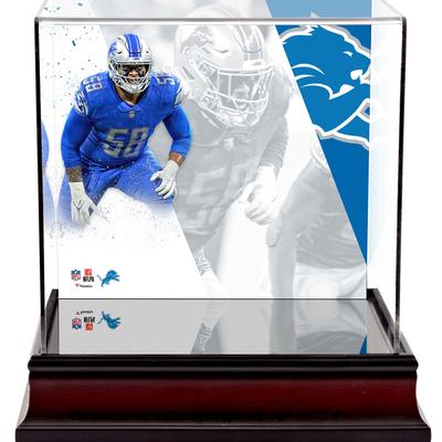 Penei Sewell Detroit Lions Deluxe Mini-Helmhülle Image