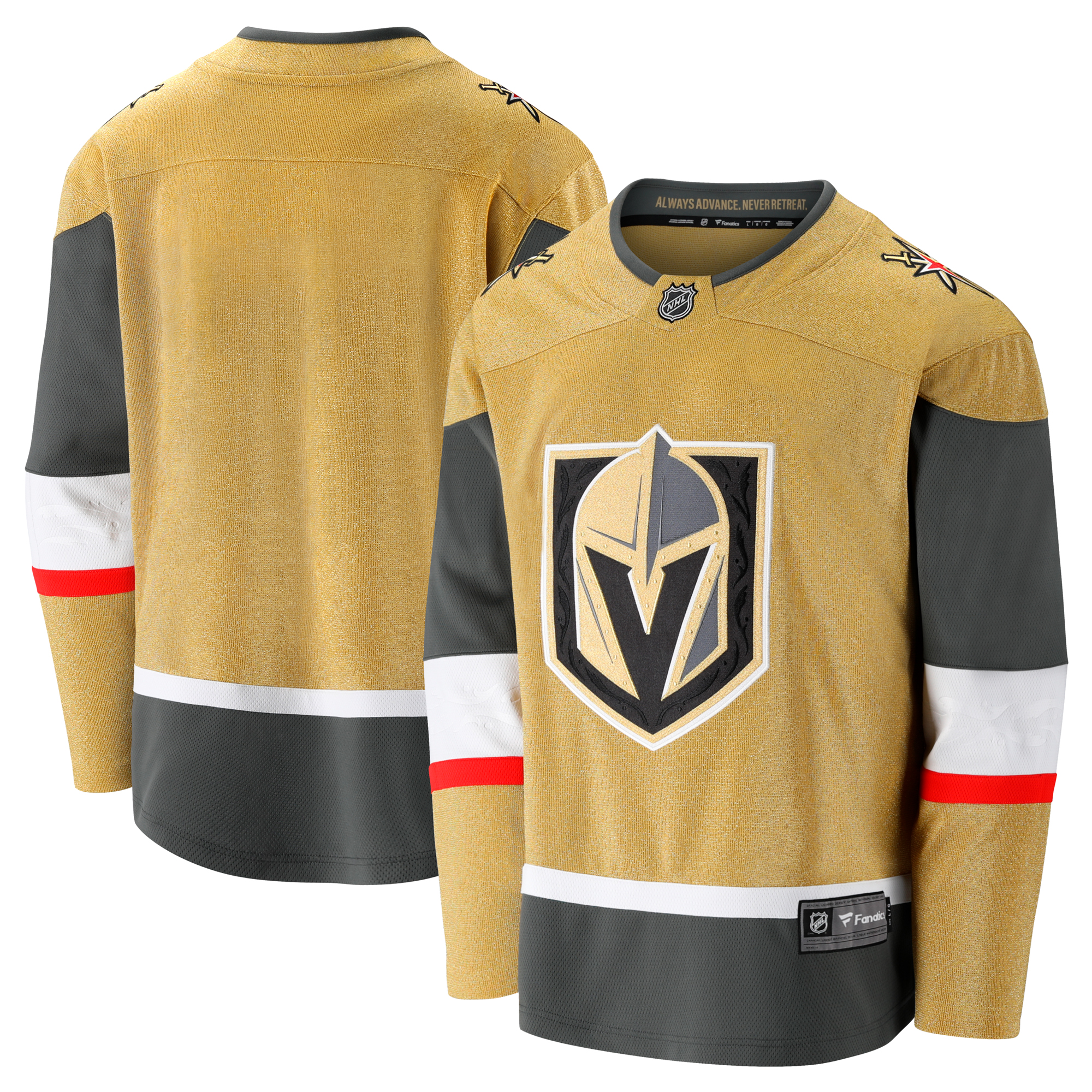 "Vegas Golden Knights – Breakaway-Heimtrikot für Herren in Gold" Image