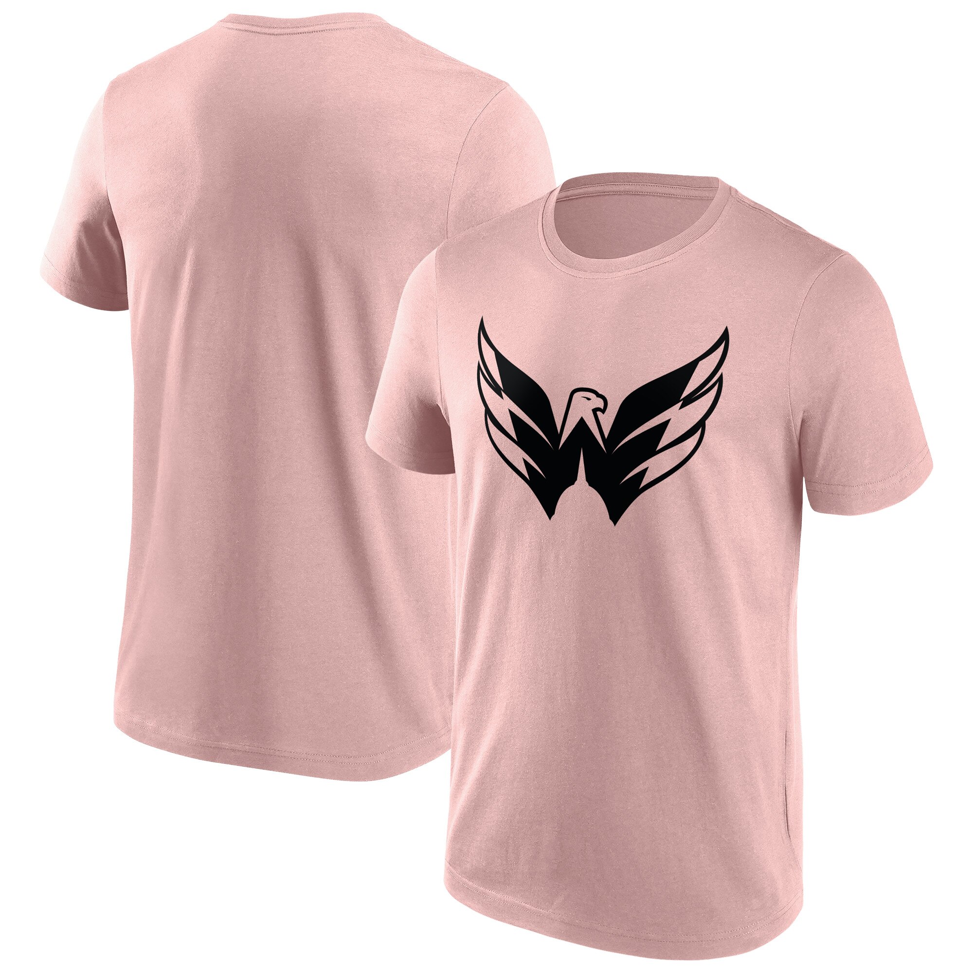 Washington Capitals Fanatics Branded Fashion Color Logo T-Shirt - Rosa - Herren Image