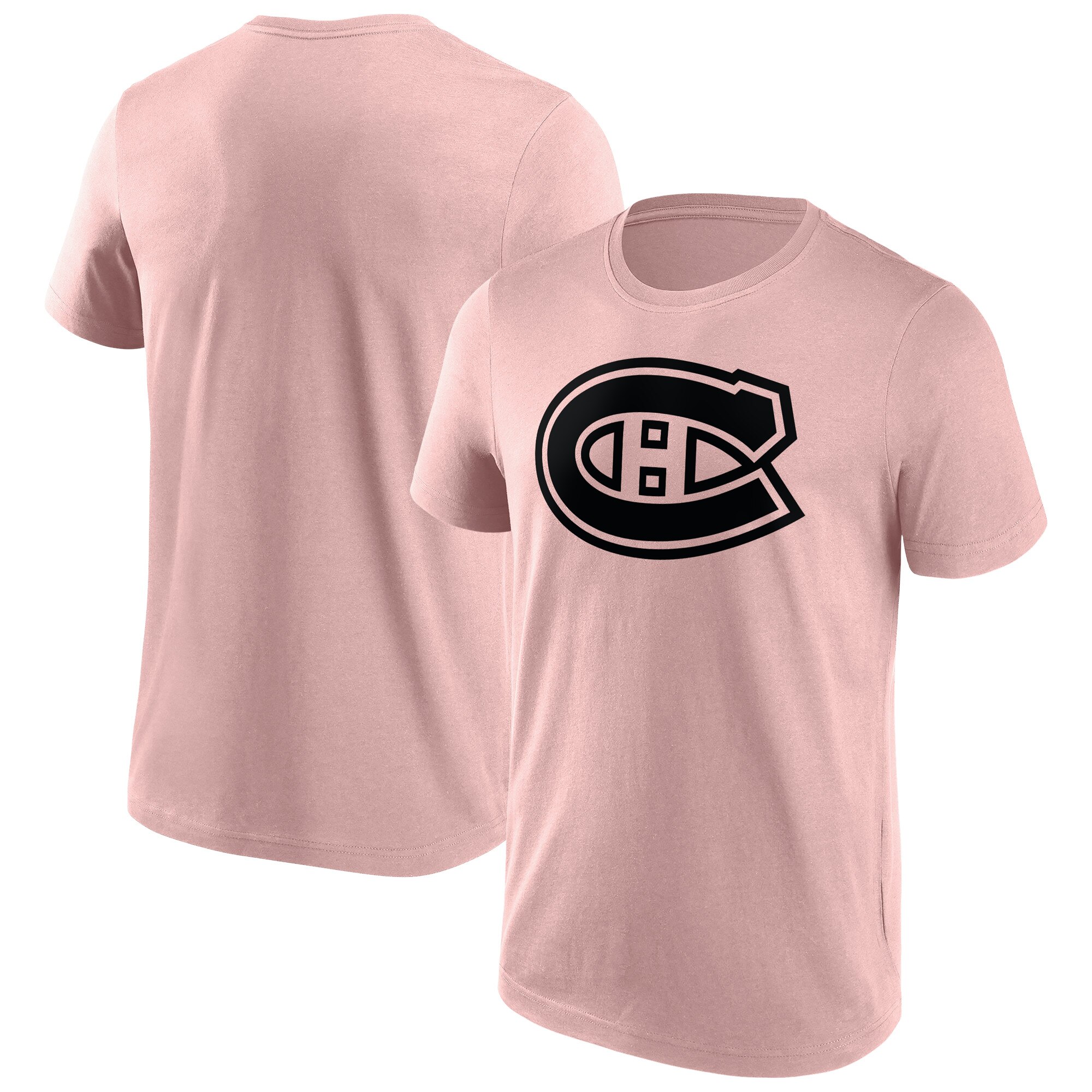 Montreal Canadiens Fanatics Branded Fashion Color Logo T-Shirt - Pink - Herren Image