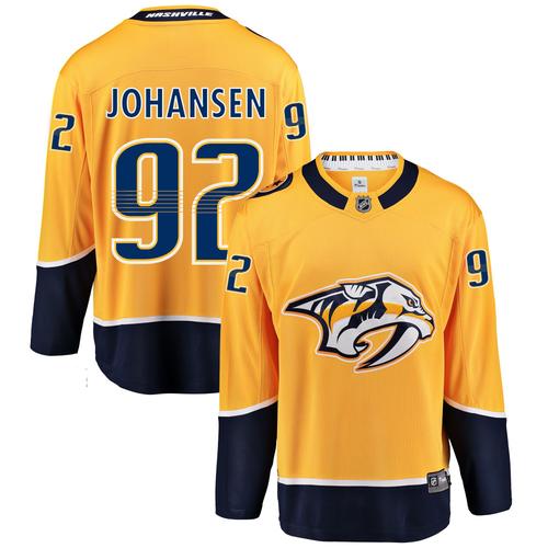 Nashville Predators Fanatics Branded Home Breakaway Jersey - Ryan Johansen - Mens