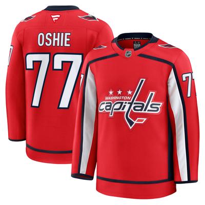 Rotes Washington Capitals-Heimtrikot von TJ Oshie Fanatics für Herren Image