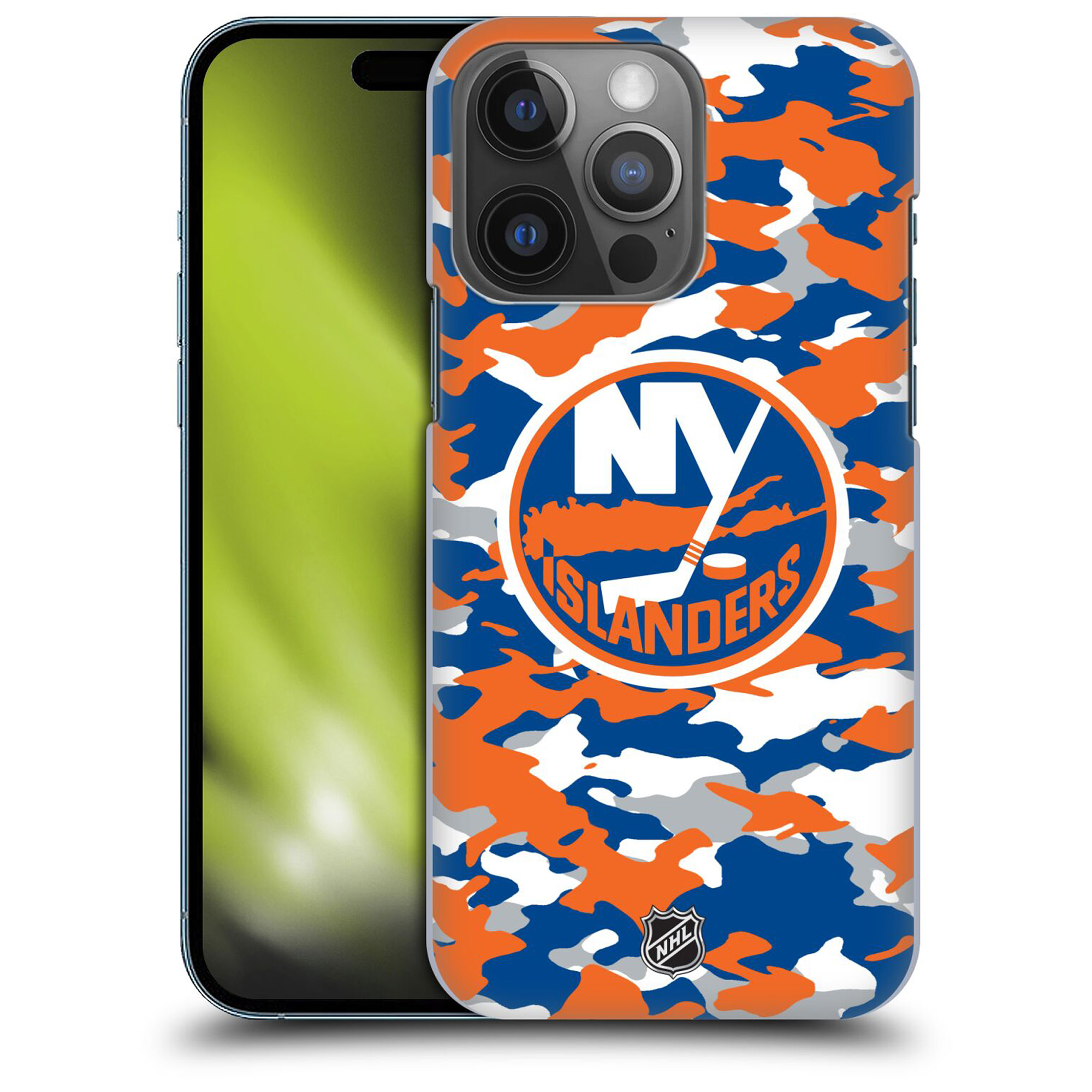 New York Islanders NHL Camouflage Grafik Phone Case - iPhone Image