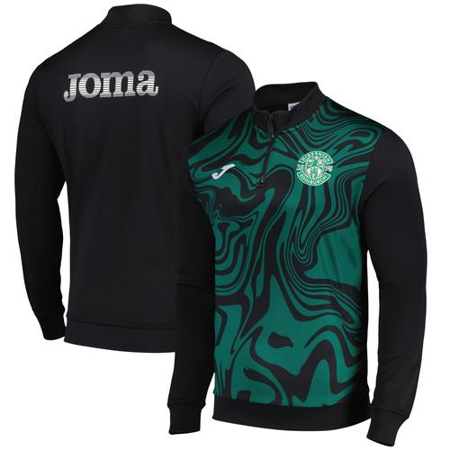 Hibernian Joma Trainer Midlayer Trainingsoberteil - Grün/Schwarz