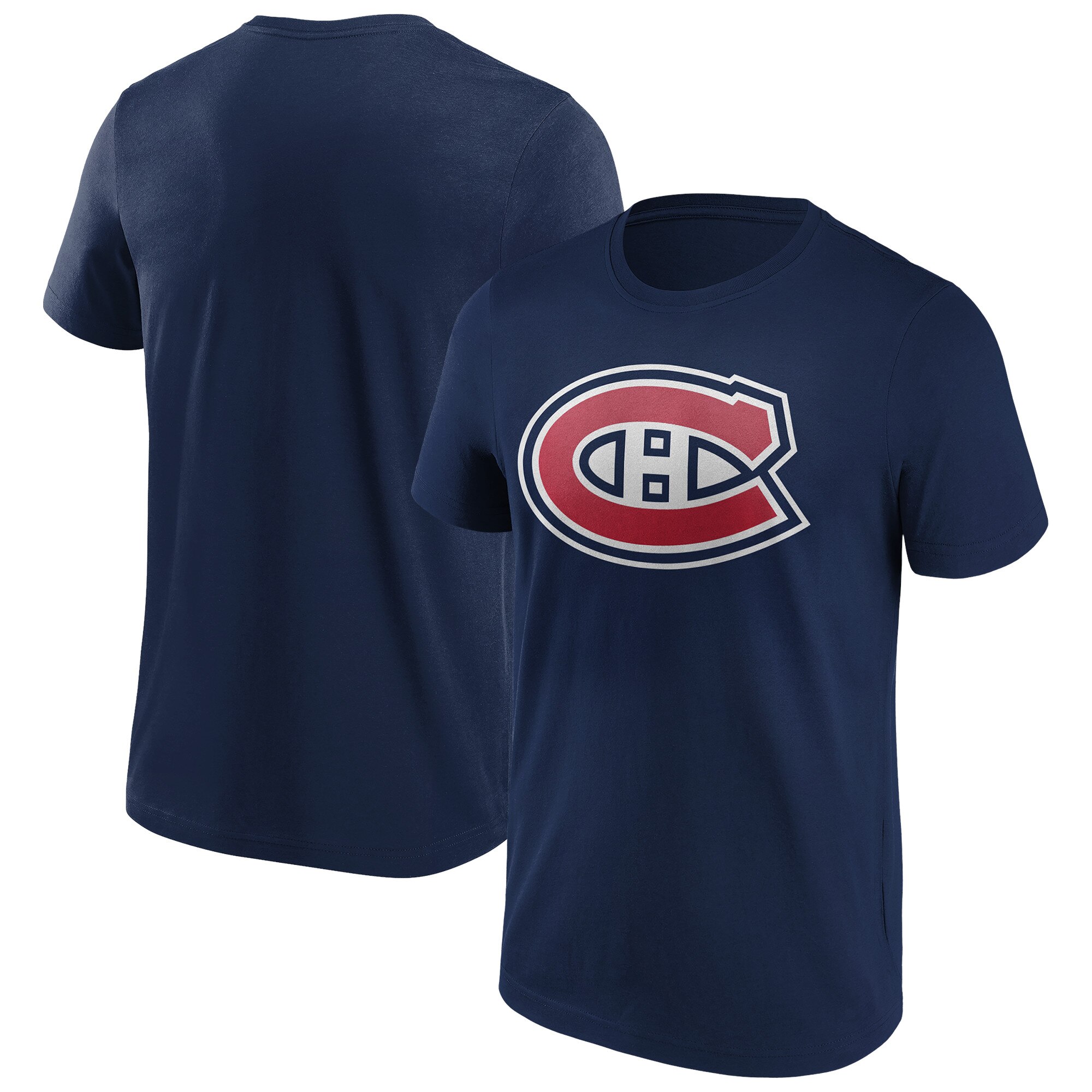 "Montreal Canadiens Fanatics Branded Iconic Secondary Color Logo Graphic Hoodie - Navy - Herren" Image