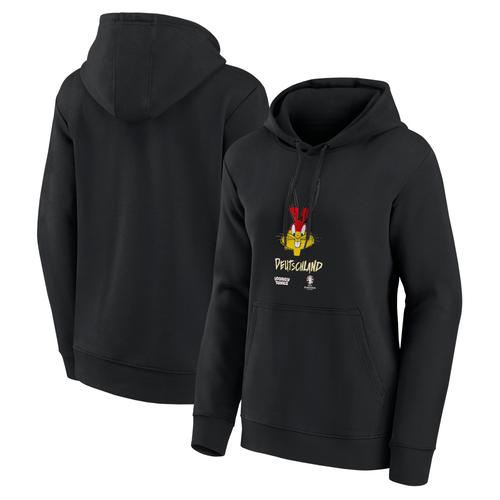 UEFA Deutschland Looney Tunes Bugs Porträt Grafik Hoodie - Schwarz