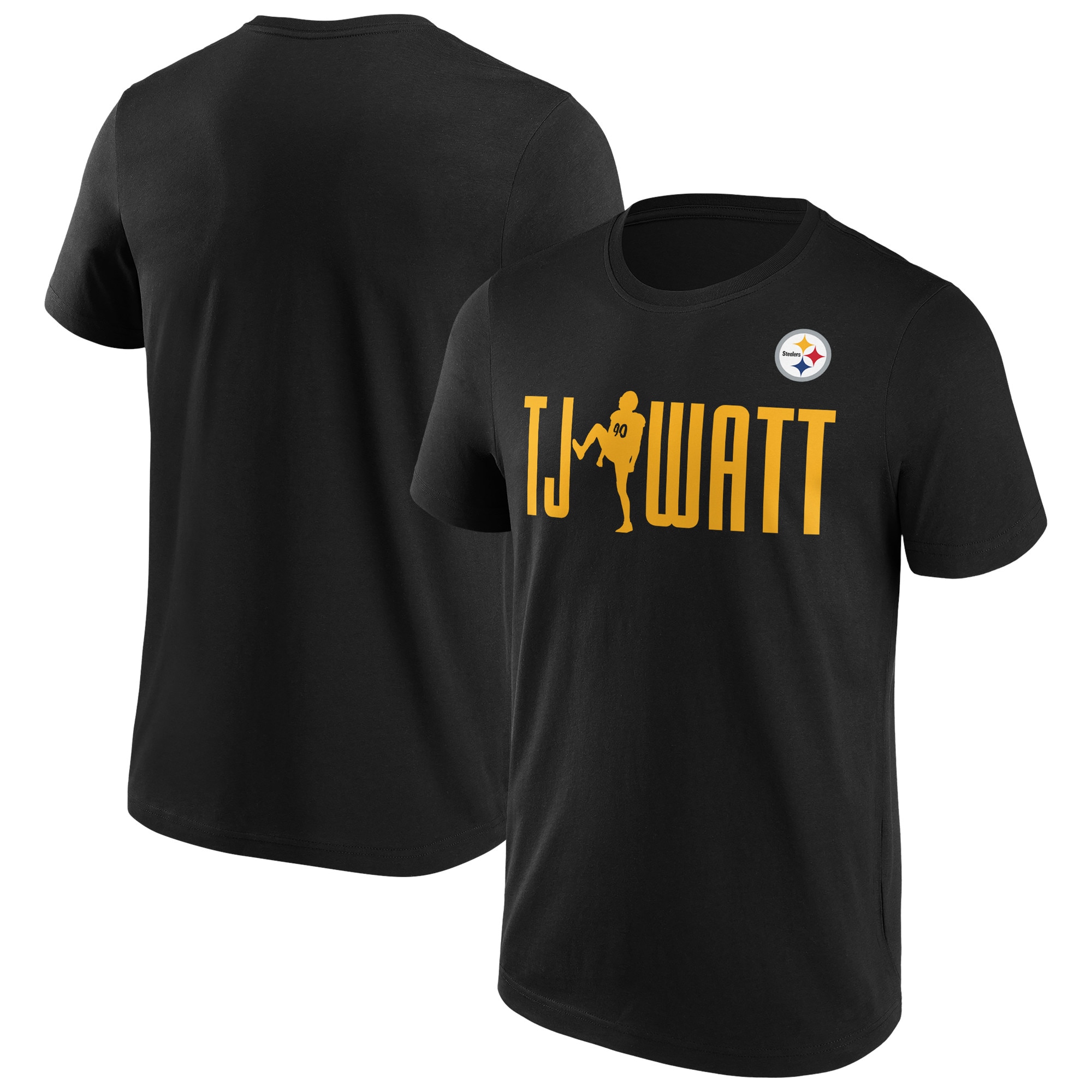 Pittsburgh Steelers TJ Watt Checkdown Player T-Shirt - Herren Image