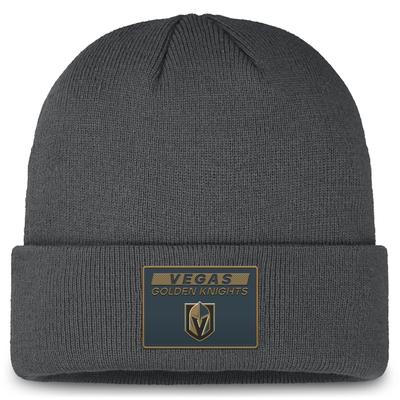 Vegas Golden Knights Authentic Pro Rink Prime Beanie mit Bündchen Image