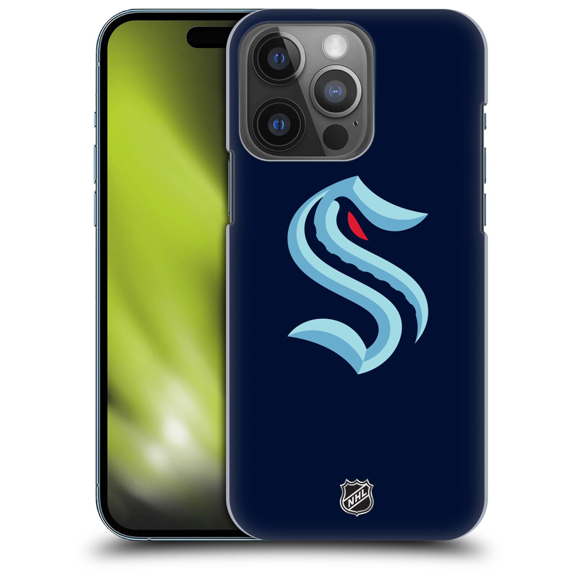 Seattle Kraken NHL Plain Grafik Phone Case - iPhone Image