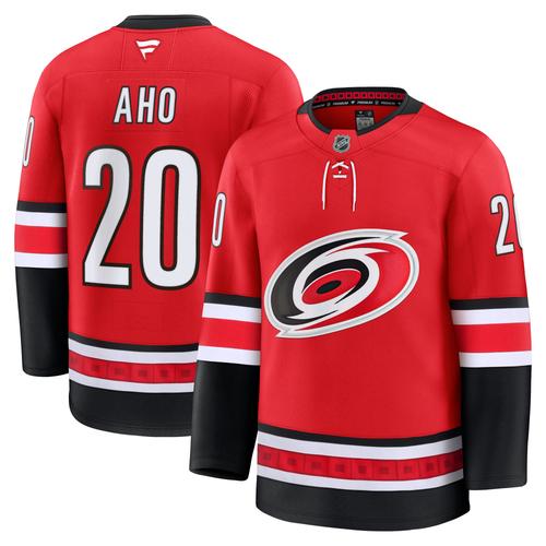 Herren – Rotes alternatives Premium-Trikot der Carolina Hurricanes, Sebastian Aho Fanatics