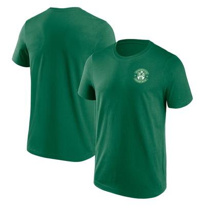 Hibernian T-Shirt mit kleinem Wappen – Kelly Green – Herren Image